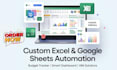 create custom automated google spreadsheet, excel vba, excel spreadsheet, macros