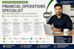 support bookkeeping, financial operations, virtual assistant