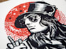 create awesome linocut illustration art