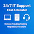 provide professional IT support and troubleshooting for your systems