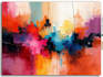 create modern abstract digital art paintings