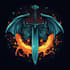 design fantasy game logo