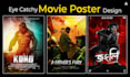 create eye catching movie poster design