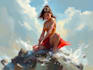 create oil painting, digital oil painting
