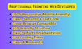 expert reactjs and nextjs wbsite developer fullstack web developer