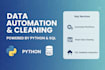 clean, automate, and fix messy excel or CSV data using python and pandas