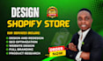 design shopify ecommerce website development and dropshipping store that sells
