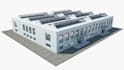 do 3d commercial industrial building design, 3d factory warehouse design