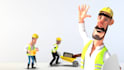 create this 3d construction real estate logo animation