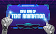 create kinetic typography text animation with motion graphics
