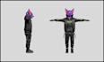 create a custom 3d vrchat avatar, vtuber, furry avatar