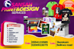 flyer design for a printing company