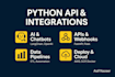 develop ai automations, python apis, and machine learning apps using fast