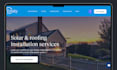 solar website solar landing page construction roofing website solar website