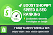 do shopify speed optimization and complete on page SEO