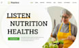 design wix nutritionist website dietitian site health coach diet coach website