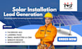 generate solar leads solar appointment leads solar installation website