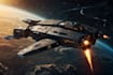 create a sci fi spaceship art