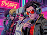 create cyberpunk and retro aesthetic characters