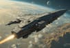 design a sci fi spaceship design