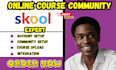 setup skool community online course skool community manager skool credit repair