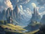 do fantasy landscapes and scenery art