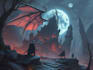 draw fantasy art and concept art illustration