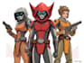 make a sci fi character illustration or sci fi character