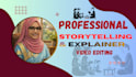 fast 2d explainer animation, pro video editing high quality