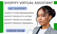 be your shopify virtual assistant