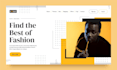 build a modern and responsive portfolio website using react