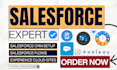 setup salesforce CRM sales cloud service cloud experience cpq reports flows apps
