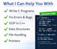 build c cpp and python assignments and projects
