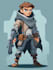 do 2d characters design, 2d cartoon characters,