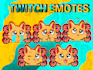 create fun and cute twitch emotes