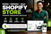 design or redesign a professional shopify store for dropshipping