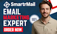 setup smartrmail email automation product recommendations segmentation