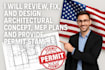design architectural concept, mep plans and provide permit stamp