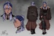 draw a character sheet in anime style