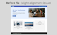 edit or fix HTML and CSS issues