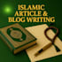 write professional religious articles and blogs in english