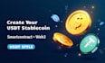 build a custom stablecoin with peg logic and create its website