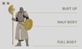 draw you knight in medival era