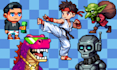 make a pixel art character