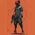 create a cyberpunk character cartoon, anime or illustration