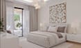 design a modern, scandinavian bedroom to suit your needs