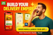create a food delivery app, restaurant app, parcel delivery, courier app