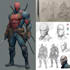 design a professional superhero costume character