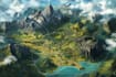 do map illustration map design fantasy map