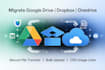 migrate any cloud drive, google drive, dropboxone drive data securely